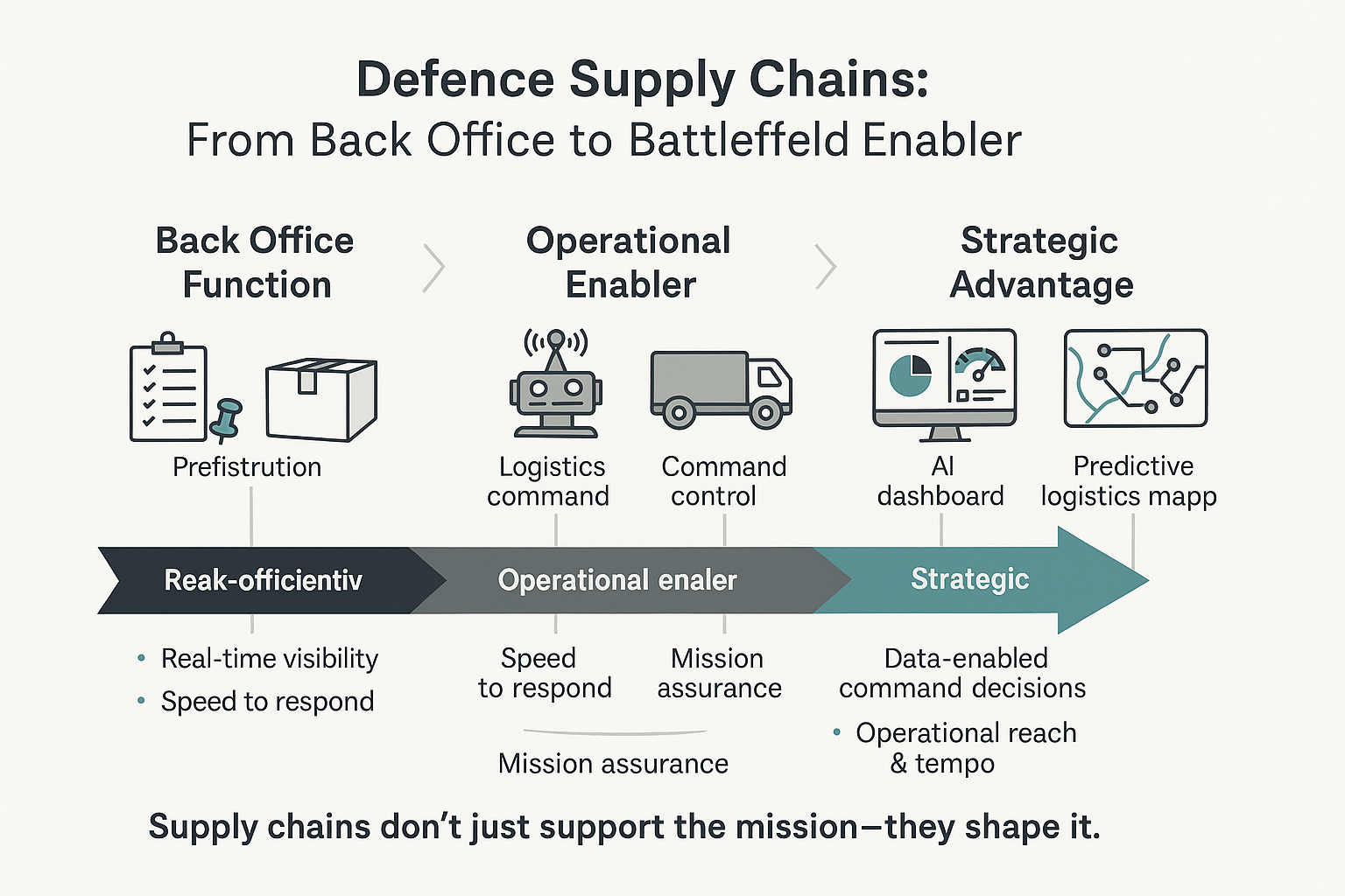 Supply Chains as a Strategic Asset in Defence: From Back Office to Battlefield Enabler