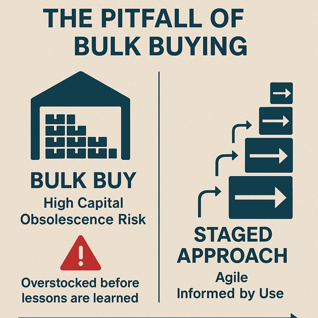 Fleet Build-Up: Why Buying All the Inventory Up Front is a Strategic Mistake
