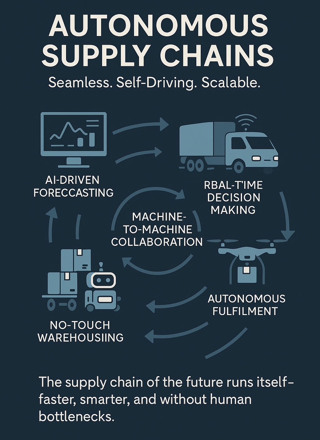 Autonomous Supply Chains: The Future of Seamless, Self-Driving Logistics