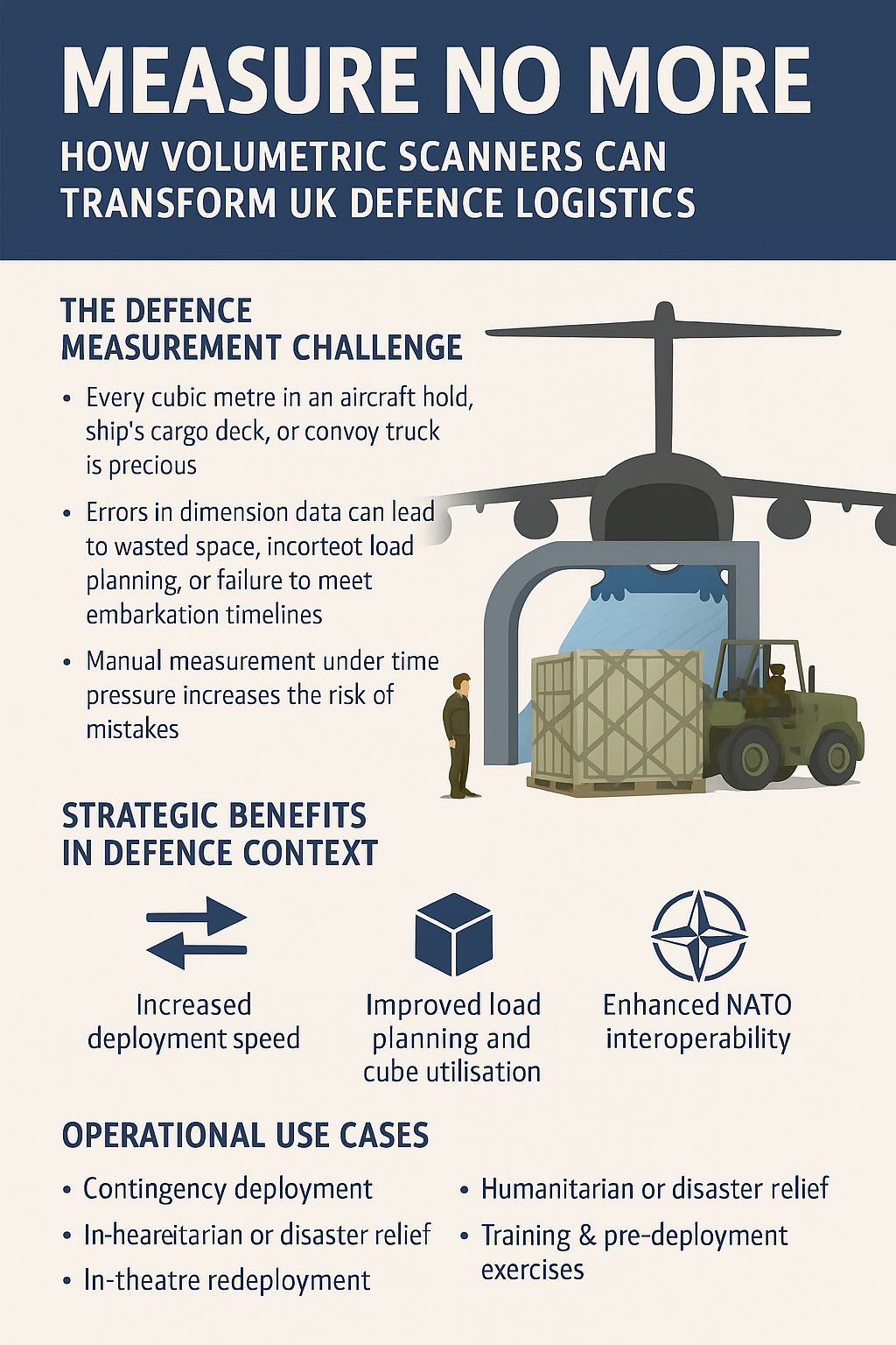 Measure No More: How Volumetric Scanners Can Transform UK Defence Logistics in Operations and Conflict Readiness