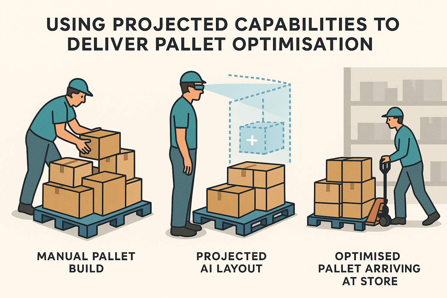 Using Projected Capabilities to Deliver Pallet Optimisation