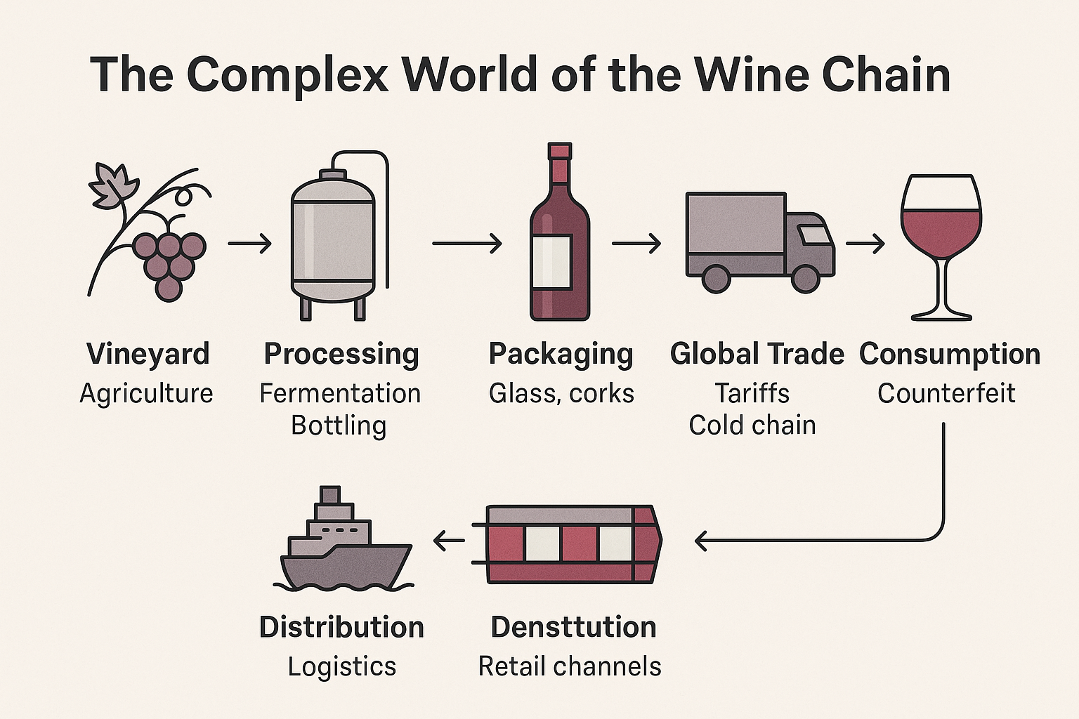The Complex World of the Wine Chain