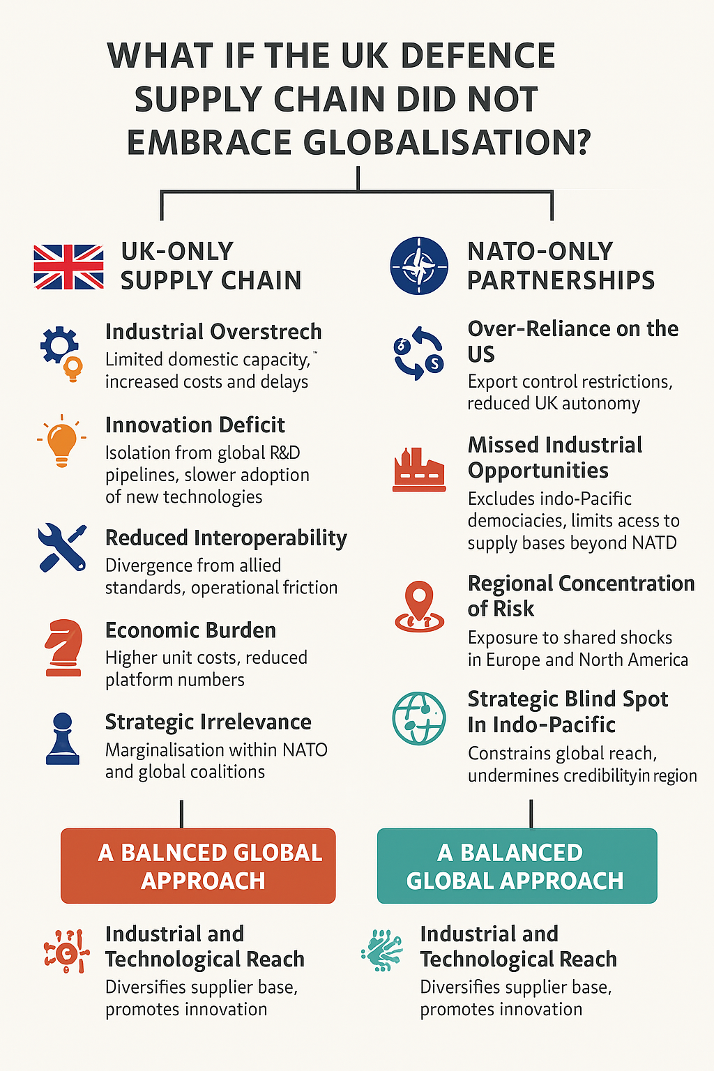 What If the UK Defence Supply Chain Did Not Embrace Globalisation?